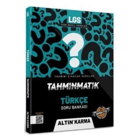 Altın Karma Yayınları 8. Sınıf LGS Türkçe Tahminmatik Soru Bankası