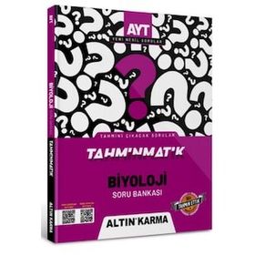 Altın Karma Yayınları - AYT Biyoloji Tahminmatik Soru Bankası