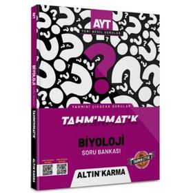 Altın Karma Yayınları - AYT Biyoloji Tahminmatik Soru Bankası