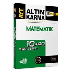 Altın Karma Yayınları AYT Matematik 10x40 Deneme Sınavı