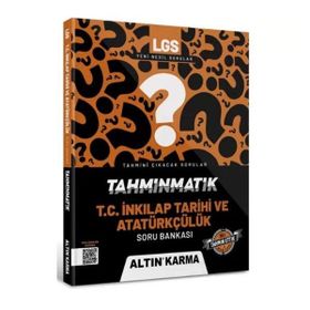 Altın Karma Yayınları LGS 8. Sınıf T.C. İnkılap Tarihi ve Atatürkçülük Soru Bankası