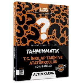 Altın Karma Yayınları LGS 8. Sınıf T.C. İnkılap Tarihi ve Atatürkçülük Soru Bankası