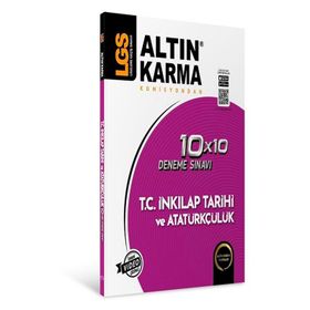 Altın Karma Yayınları LGS 8. Sınıf T.C. İnkılap Tarihi ve Atatürkçülük Soru Bankası
