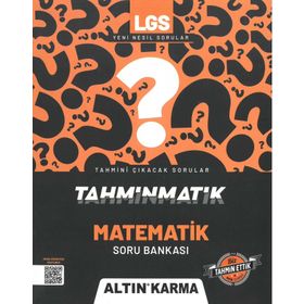Altın Karma Yayınları LGS Matematik Soru Bankası