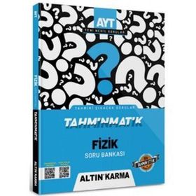 Altın Karma Yayınları - Tahminmatik AYT Fizik Soru Bankası