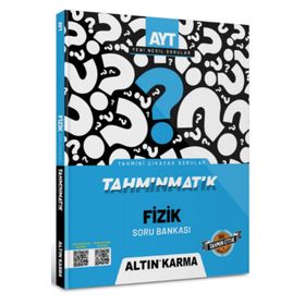 Altın Karma Yayınları - Tahminmatik AYT Fizik Soru Bankası