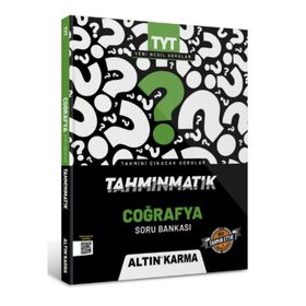 Altın Karma Yayınları TYT Coğrafya Tahminmatik Soru Bankası