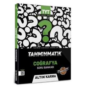 Altın Karma Yayınları TYT Coğrafya Tahminmatik Soru Bankası