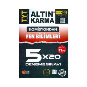 Altın Karma Yayınları TYT Fen Bilimleri Deneme Sınavı