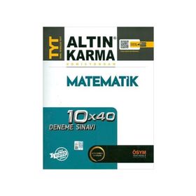 Altın Karma Yayınları TYT Matematik Deneme Sınavı