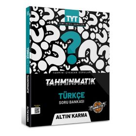 Altın Karma Yayınları TYT Türkçe Tahminmatik Soru Bankası