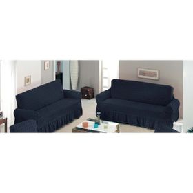 Altın Kelebek Bürümcük Maxi 3+3 180 x 220 cm Füme Çekyat Koltuk Örtüsü