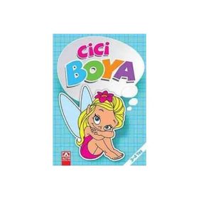 Altın Kitaplar Boyama ve Çocuk Kitapları Cici Boya (Mavi)