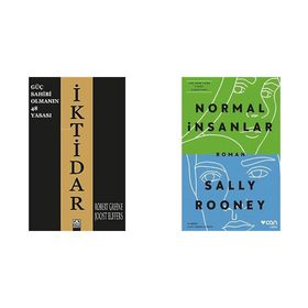 Altın Kitaplar İktidar Güç Sahibi Olmanın 48 Yasası Normal İnsanlar The New York Times Çok Satanı 2 Kitap Set