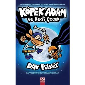 Altın Kitaplar Köpek Adam 4 Köpek Adam ve Kedi Dav Pilkey