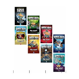 Altın Kitaplar Köpek Adam 8 Kitap Set / Dav Pilkey