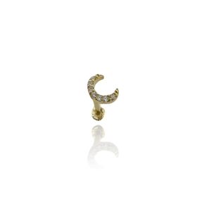 Altın Konak Hilal Tragus Altın 14 Ayar Küpe