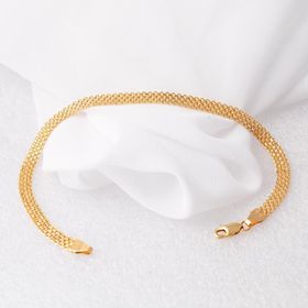 Altın Konak Örgü Zincir 22 Ayar Altın Bileklik