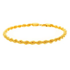 Altın Konak Örgü Zincir 22 Ayar Altın Bileklik