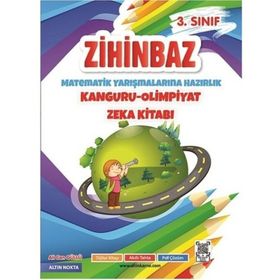 Altın Nokta 3. Sınıf Zihinbaz Matematik Yarışmalarına Hazırlık Kanguru - Olimpiyat Zeka Kitabı