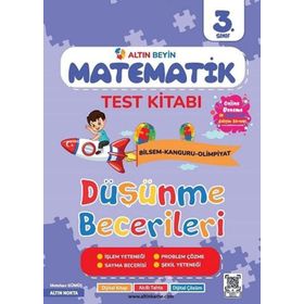 Altın Nokta Yayınevi 3. Sınıf Altın Beyin Matematik Test Kitabı