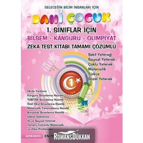 Altın Nokta Yayınları 1. Sınıflar İçin Dahi Çocuk Zeka Test Kitabı