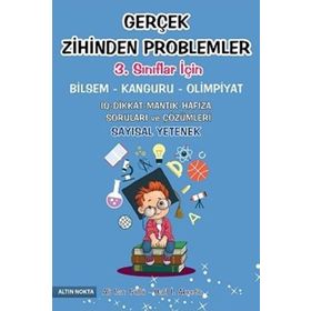 Altın Nokta Yayınları - 3.Sınıflar İçin Gerçekten Zihinden Problemler