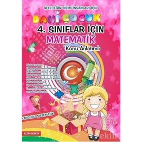 Altın Nokta Yayınları 4. Sınıf Dahi Çocuk Matematik Konu Anlatımlı