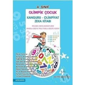 Altın Nokta Yayınları 4. Sınıf Olimpik Çocuk Bilsem Kanguru Olimpiyat