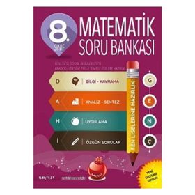 Altın Nokta Yayınları Nartest 8. Sınıf Dahi Genç Matematik Soru Bankası Fen Liselerine Hazırlık