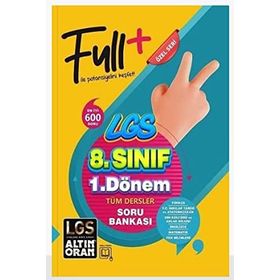 Altın Oran Yayınları 8. Sınıf Lgs Tüm Dersler Soru Bankası
