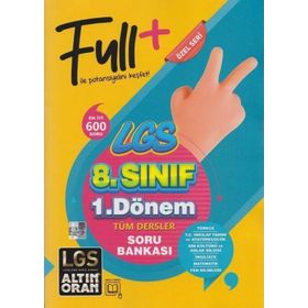 Altın Oran Yayınları 8. Sınıf Lgs Tüm Dersler Soru Bankası