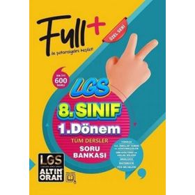 Altın Oran Yayınları 8. Sınıf Lgs Tüm Dersler Soru Bankası