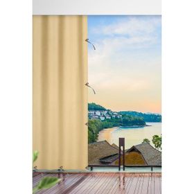 Altın Pamuk Bağcıklı Krem Branda 100x200 cm Güneşlik