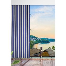 Altın Pamuk Bağcıklı Mavi Branda 150x260 cm Güneşlik