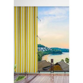 Altın Pamuk Bağcıklı Sarı Branda 340x200 cm Güneşlik