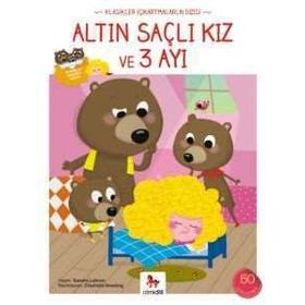 Altın Saçlı Kız ve 3 Ayı Çıkartmalarla - Sandra Lebrun