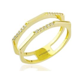 Altın Suyolu 14k Gold Taşlı Yüzük