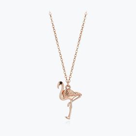 Altınbaş 0017682500010 Altın Flamingo Kolye