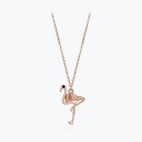 Altınbaş 0017682500010 Altın Flamingo Kolye