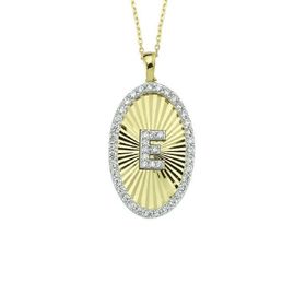 Altınbaş 0018074100028 Altın E Harfi Kolye