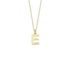 Altınbaş 0018074100028 Altın E Harfi Kolye