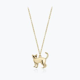 Altınbaş 0018371200004 Altın Kedi Kolye