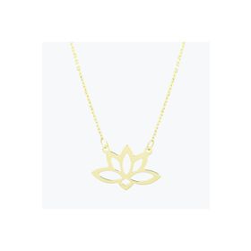 Altınbaş Altın Lotus Kolye