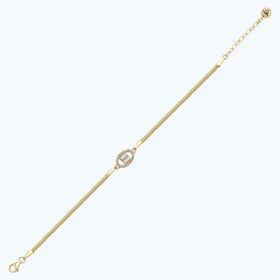 Altınbaş BLKIC046-25243 Altın Baget Bileklik