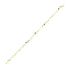 Altınbaş BLZG031-24874 Altın Göz Bileklik