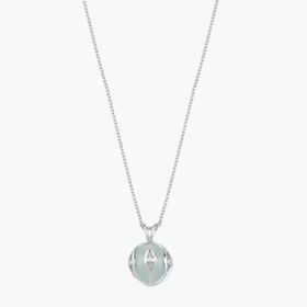 Altınbaş INT078-8K Aquamarine Pırlanta Kolye