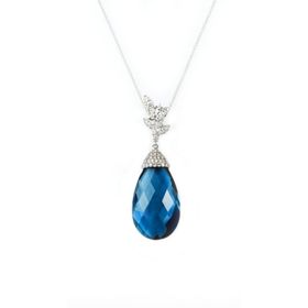 Altınbaş INT078-8K Aquamarine Pırlanta Kolye