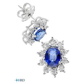 Altınbaş P347432 Pırlanta Safir Kadın Küpe