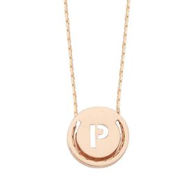Altınbaş P367596 Pırlanta P Harfi Kadın Kolye